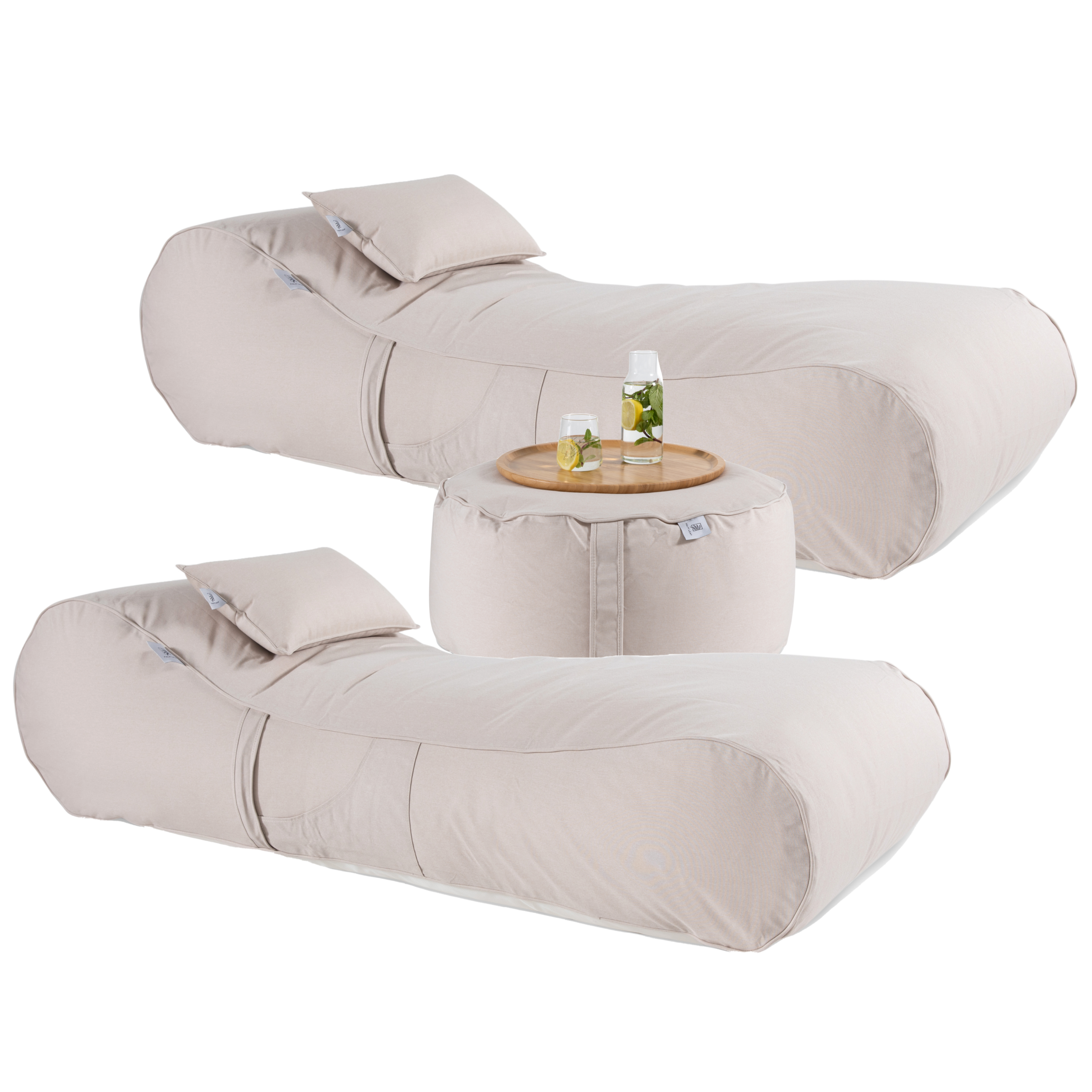 חבילת מיטות שמש POOLSIDE – תמונה 2