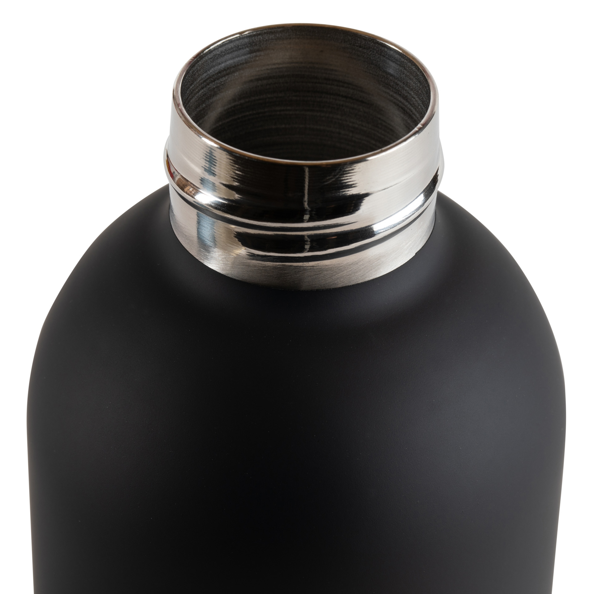 בקבוק נירוסטה שחור 750ML דפוס גומי – תמונה 3